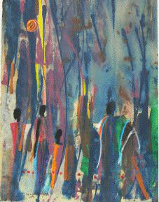 the Caribbean artwork 'Alkeulan' by Nii Ahene' La Mettle-Nunoo